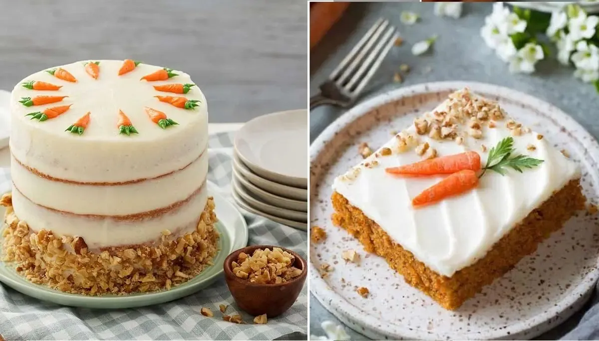 طرز تهیه کیک هویج؛ یه کیک میوه ای جذااااب با کرم پنیری که کلی خاطرخواه داره