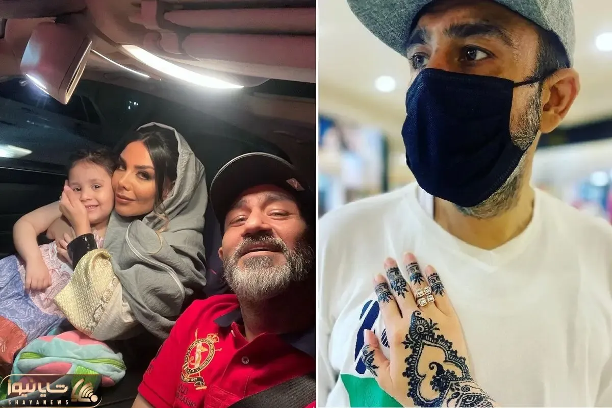 تولد شاهانه مهران غفوریان که واسه زنش سور و سات چید؛ دنباله لباس مجلسی خانوم شیش متره!