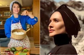 ساناز سعیدی با تیپی که گنگش بالاس چه فازایی برمیداره؛ پروتزای خانوم چه حجیمی داره!