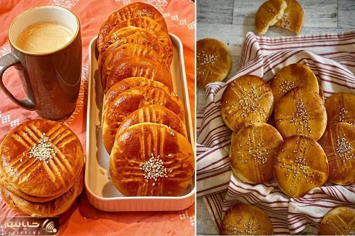 طرز تهیه نان اهری تبریز / بهترین دستور برای پخت کلوچه سنتی خوش عطر و خوشمزه