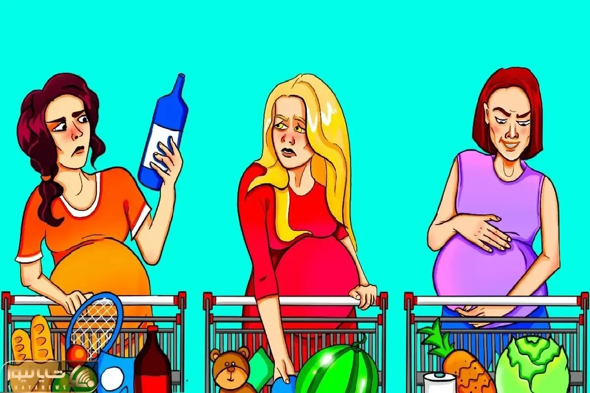 هوش تصویری؛ اگه فکر میکنی تیزهوشی بگو کدوم از این خانومای باردار هندوانه دزدیده؟