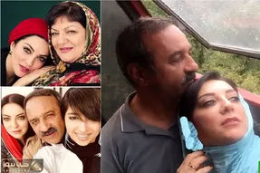 تشییع مادر حمیرا ریاضی و مادر زن علی اوسیوند
