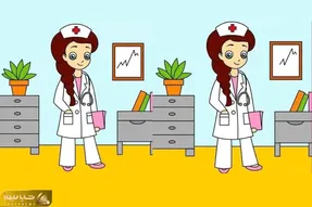 بازی فکری؛ اگه باهوشت همه رو به هق هق انداختی 3 تفاوت این پرستار دلسوز رو پیدا کن