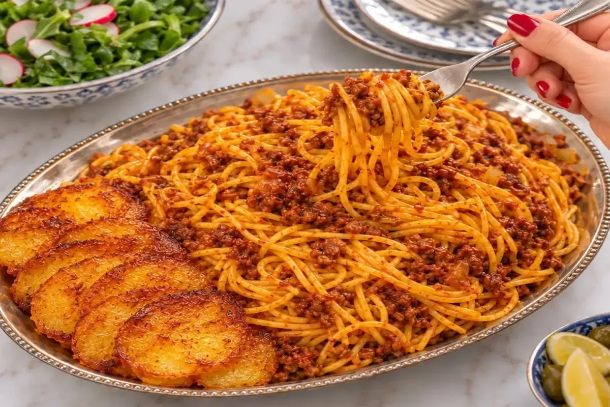 طرز تهیه ماکارونی؛ ماکارونی را دم بگذاریم؟