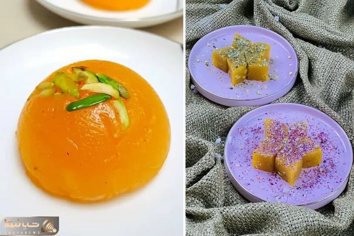 طرز تهیه حلوای کاستارد ساده و فوری / یه دسر خوشمزه و عالی با مزه متفاوت