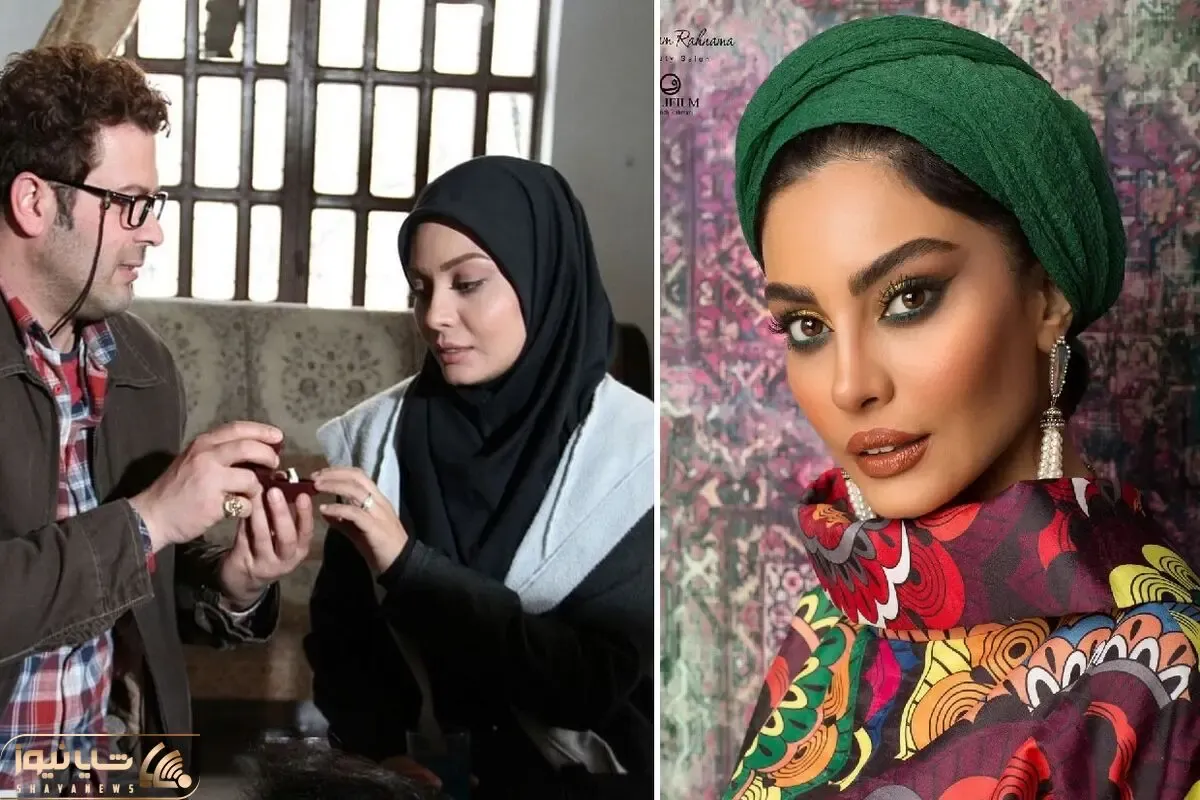 صحرا اسداللهی بازیگر در جستجوی آرامش با آرایشی غلیییظ مثل نقاشی باب راس؛ انصافا برگام!