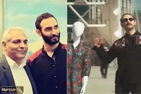 رقص و آواز افتضاح؛ پسر مهران مدیری با یه مانکن تو خیابان بندری می رقصه