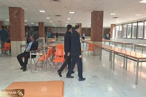 (عکس) سلف دانشگاه شریف و صندلی هایی که جمع شد!