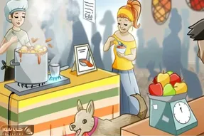 بازی فکری؛ اگه چشمای عقابی و تیزی داری تو 10 ثانیه سه اشتباه این بازار شلوغ رو بیاب