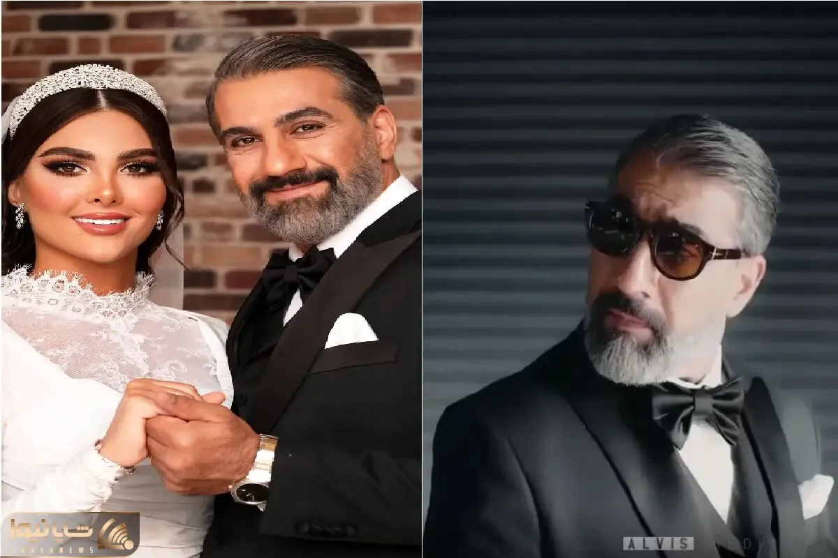 ازدواج محمد نادری در 47 سالگی با عروسی پرطمطراق / رقص هوتن و صلیب کشی داماد