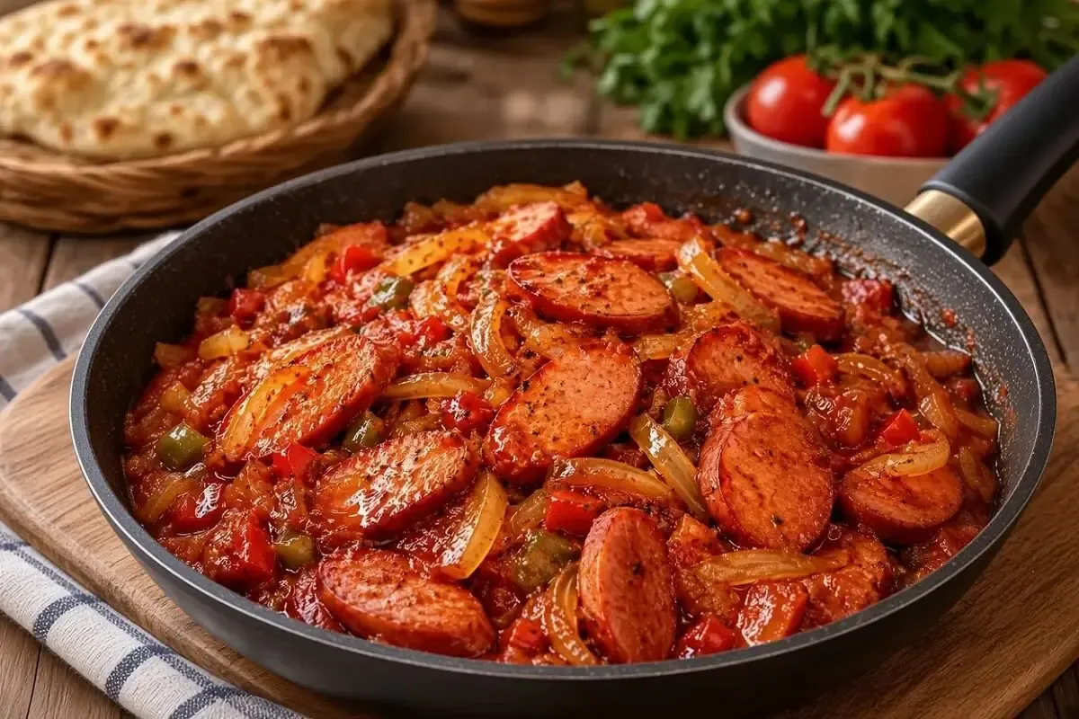 طرز تهیه سوسیس بندری متفاوت؛ خوشمزه و خوش رنگ و لعاب