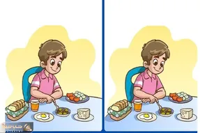بازی فکری؛ اگه برات ننگه که انگ کم هوشی بهت بزنن تفاوت بارز پسرک رو پیدا کن