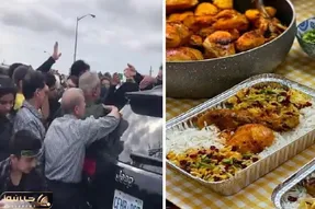ایرانیا سر یه ظرف غذا تو تورنتو  از رو هم رد شدن؛ این چه رفتاریه آخه!!!
