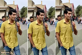 آواز خیابانی؛ ببینید این آقا وسط خیابون با آهنگ تو را دوست دارم چه محفلی گرم کرده!