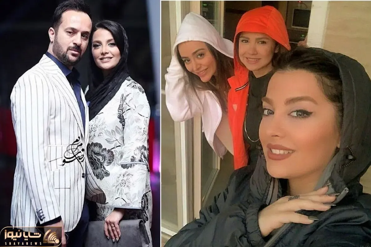 زنِ احمد مهرانفر چه ژیگول و غربی طوره؛ خانوم وآقا ژستاشون پَر ریزونه!