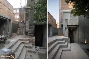 احیا خانه 1330؛ بنای فسیلی که با صد سال قدمت حالا کافه ای مدرن شده / عکسهای قبل و بعد