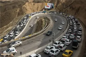 جاده چالوس از ساعت ۱۰ صبح دوطرفه می شود