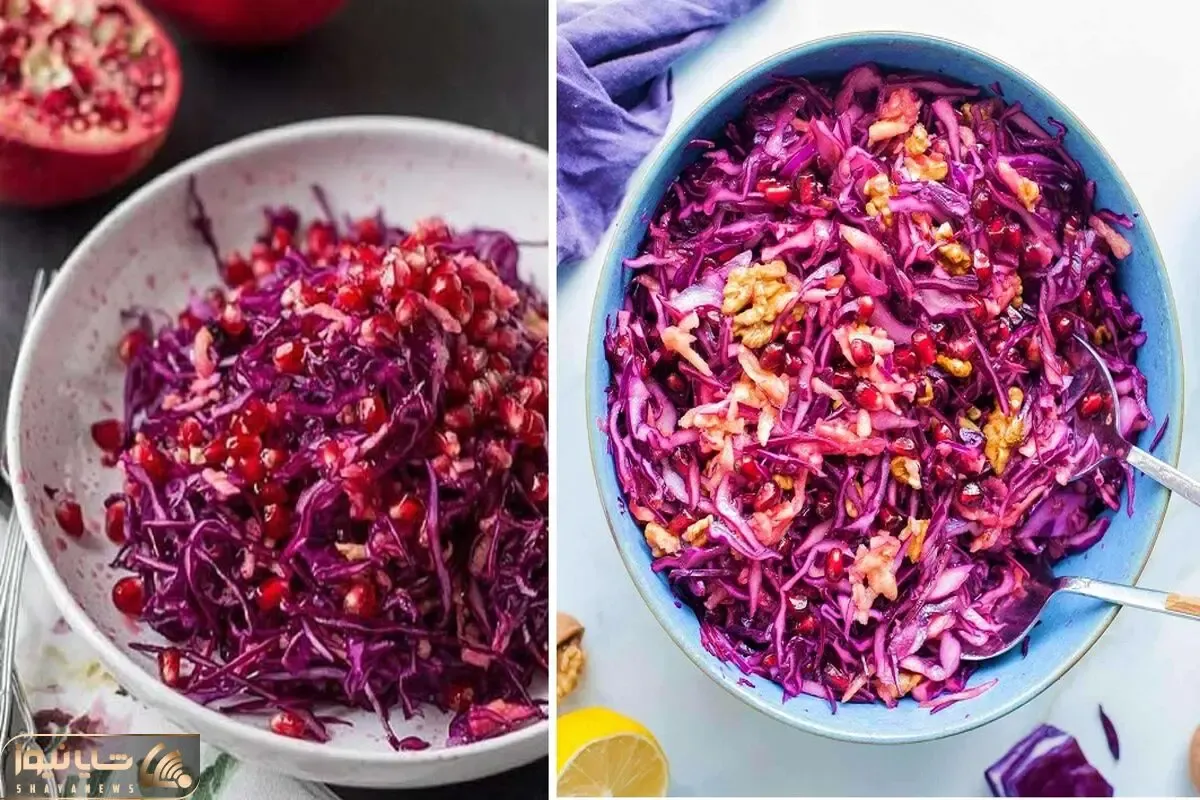 طرز تهیه سالاد لبو و انار / خوشمزه ترین سالاد پاییزی که واقعا بی نظیره
