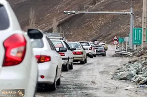 ترافیک سنگین در آزادراه تهران – شمال