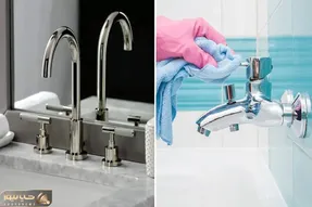 ترفندای خونگی تمیز کردن شیرآلات ؛ اینجوری برقش بندازی هرکی ببینه میگه بابا تو کی هستی