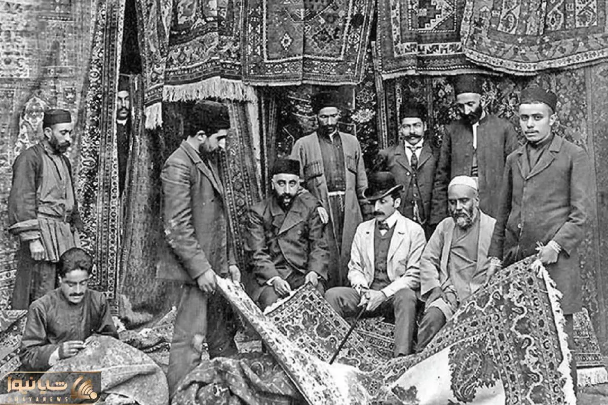 سوار ماشین زمان بشوید؛ ناصرالدین‌شاه برگزارکننده اولین نمایشگاه فرش ایرانی در اتریش