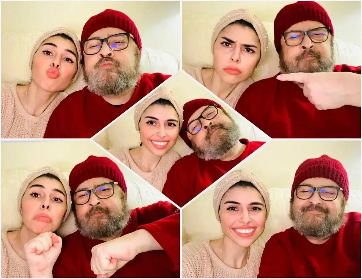 واکنش غزاله دختر حمیدرضا صدر مفسر فوتبال درباره سرطان پدرش