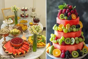 چیدمان یلدا؛ ایده های تزیین هندوانه شب یلدا