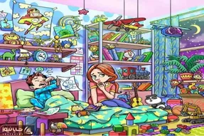 بازی فکری؛ فقط یه عقاب دنبال شکار می تونه خرگوش بچه رو تو اتاق بهم ریخته پیدا کنه