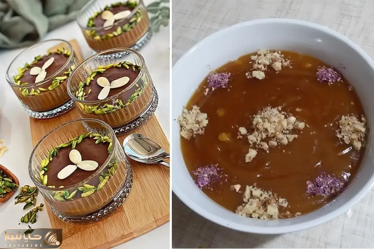 ساده ترین و خوشمزه ترین دسر با شیره انگور / خیلی راحت یه دسر سالم و مقوی آماده کن