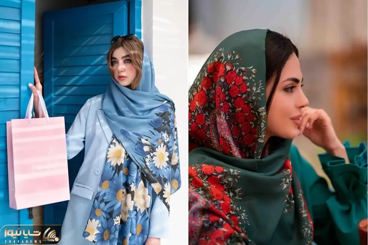 این رنگ و طرح شال برای بهار و تابستون یه چیز دیگه است؛ اکسسوری های ترند استفاده کنید
