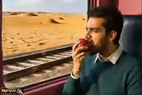 کشاورزی خودرو؛ سوار قطار بود سیبو پرت کرد بیرون چند سال بعد اومد دید درخت شده
