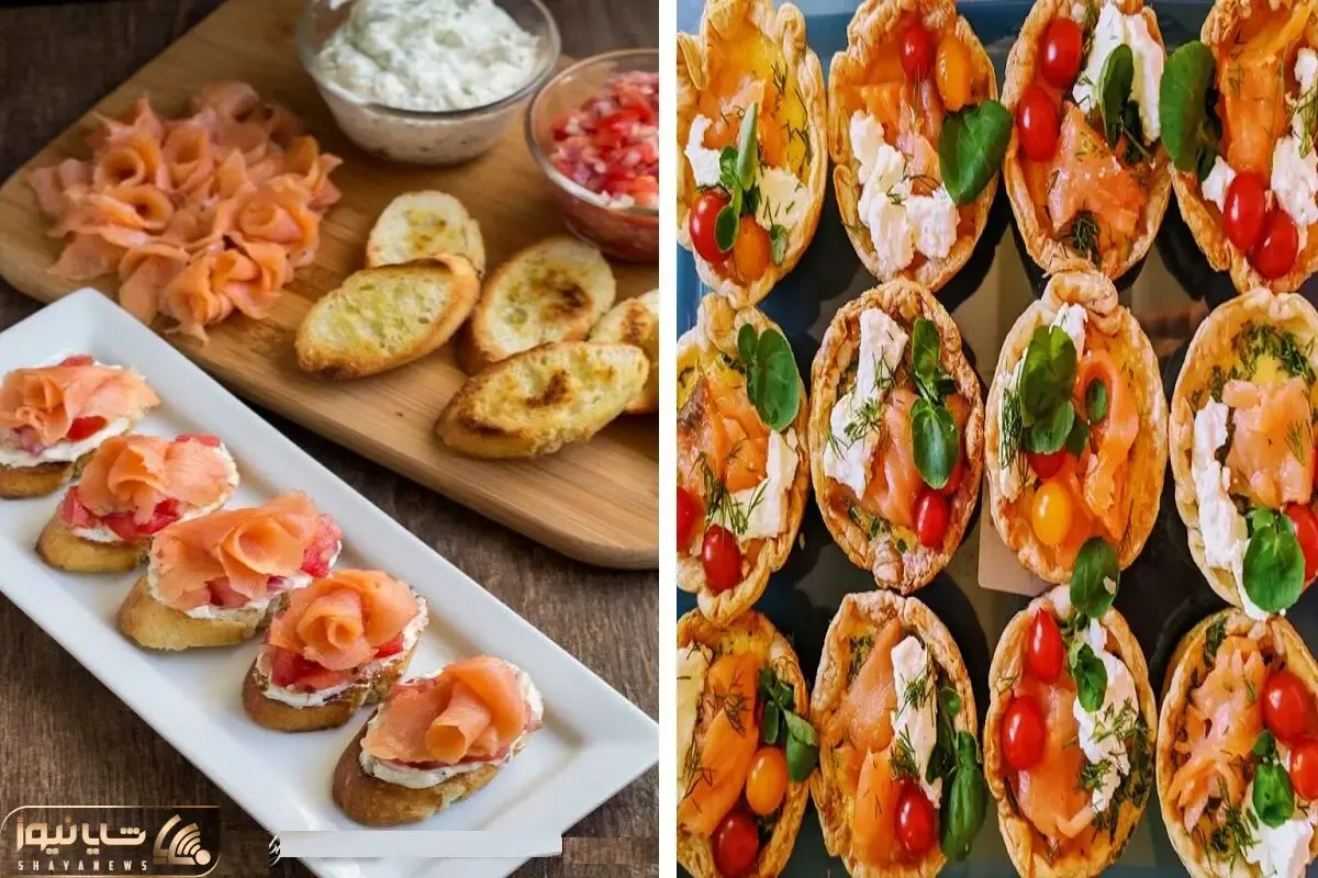 تارت سالمون دودی غذای محبوب همه ی ورزشکاراست، اگه توام میخوای خوش فرم باشی امتحانش کن