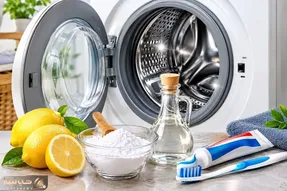 با 4 قلم طول عمر لباسشویی خود را افزایش دهید؛ ترفند تمیز کردن لباسشویی