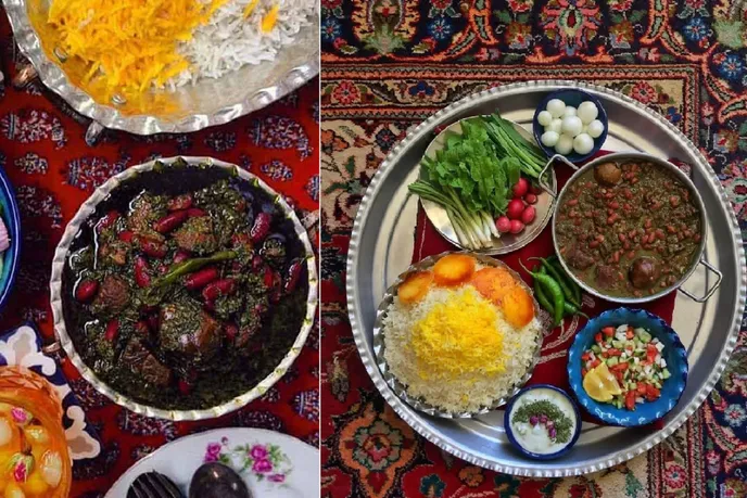 طرز تهیه خورشت قورمه سبزی؛ نسبت دقیق سبزی و ترفند های طلایی لعاب دار شدنش