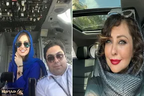 نفیسه روشن هم رفت قاطی حبیبی های کام تو دبی / چه صفایی میکنه با شبگردی و ماشین خفنش