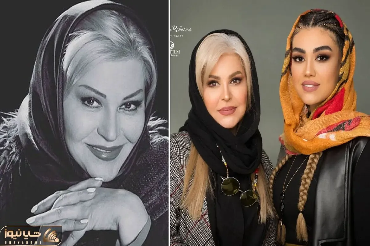 دامن هزار رنگ اکرم محمدی چه ناغافل چیتان پیتانش نمود؛ یهووو شد هم سن دُخی پروتزیش!
