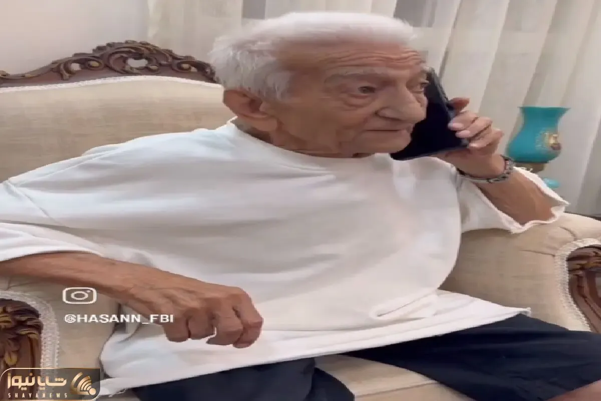 آواز احساسی؛ پدربزرگ عاشق پیشه برا خانوم گلش دابسمش ساخته مخ زدنش از صدتا جوون بهتره