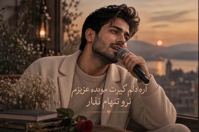 دانلود آهنگ کردی ترند اینستا؛ "آره دلم گیرت مونده عزیزم نرو تنهام نذار" هوش مصنوعی