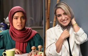 ژست خاص و دست به گوشِ 