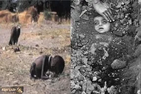 کودکان در گور / عکس هایی که تاریخ را فریاد زد و قلب جهان را شکست