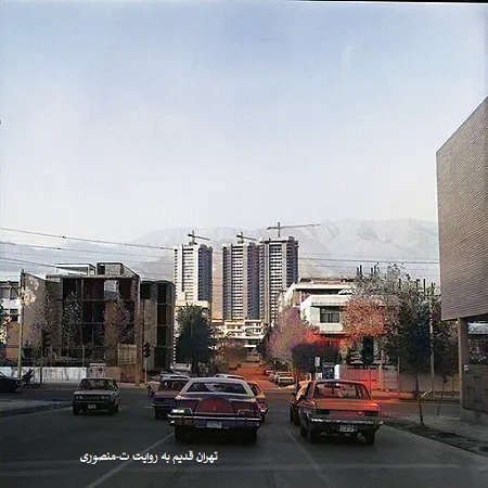 خیابان گاندی سال 1350 خیابان گاندی سال 1350