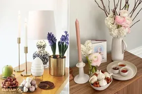 سفره هفت سین رو مدرن چیدمان کن تا تو فامیل تک باشه از قشنگی / ایده های ساده و کاربردی