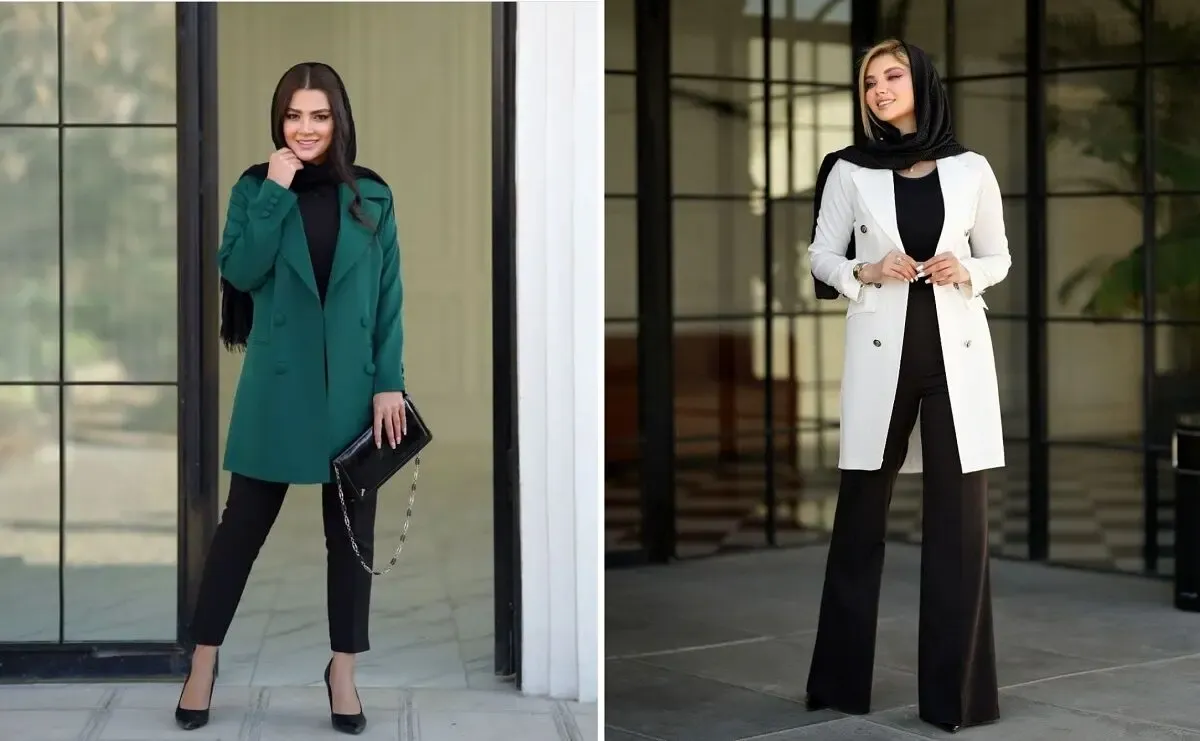 اصول شیک پوشی؛ با مانتو کتی چه شلواری بپوشیم؟