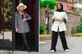 جذاب ترین استایل های زمستونی با شلوار مشکی؛ رازهای شیک پوشی رو یاد بگیر!