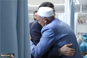 عیادت وزیر ورزش از صابر کاظمی؛ تلاش برای بازگشت ملی‌پوش والیبال به شرایط عادی
