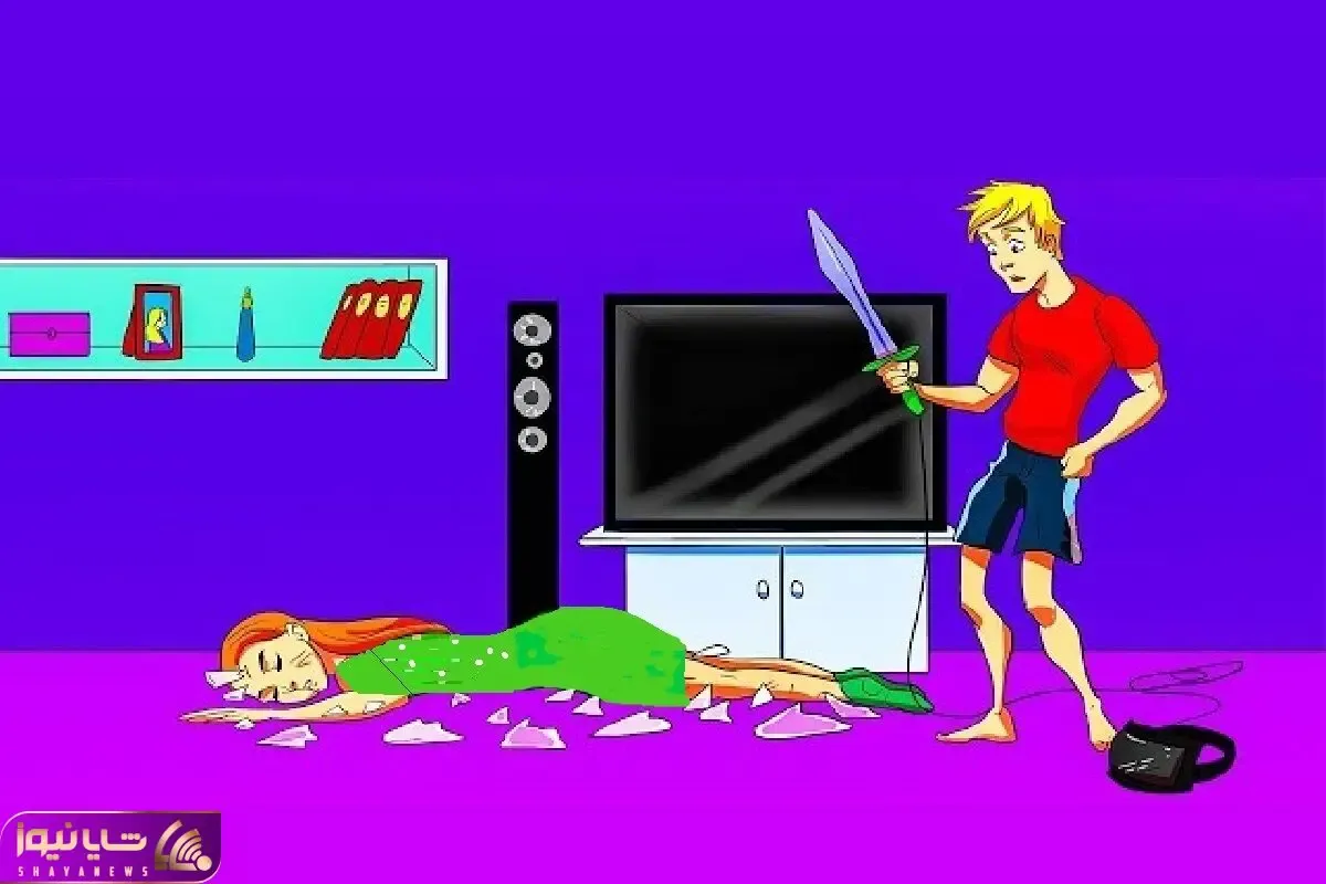 بازی فکری؛ بگو چه اتفاقی بین خانم گیس حنایی و آقا افتاد؟