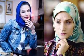 قبل و بعد ساناز سعیدی / ناهید سریال نفس بیست و پنج سال پیش شکل مدلای اروپا بوده