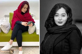 ژست سانیا سالاری تو آینه آسانسور که فالووراشو به فکر فرو برد / دوربینش چه زومی داره