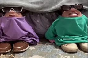 آواز شاد؛ هنرنمایی دونفر با آهنگ خودت گل/ مغزتون آب روغن قاطی میکنه از خلاقیتشون