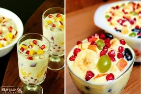 طرز تهیه کاسترد میوه ای / یه دسر تابستونی که طعم و مزه بی نظیری داره